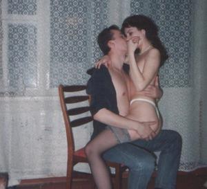 La coppia russa pratica la dissolutezza dai primi giorni di matrimonio - foto #31